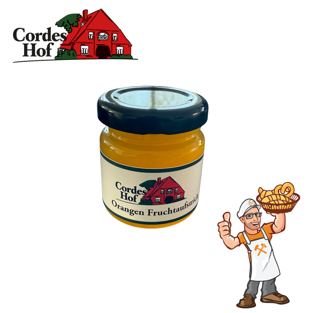 Hof Cordes (HB) – MINI Orangen Brotaufstrich