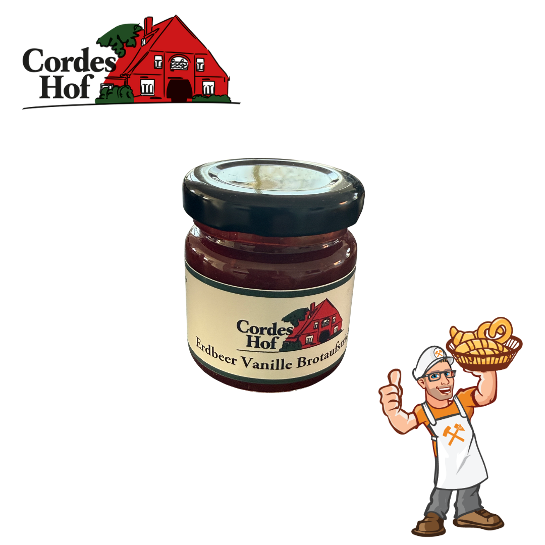 Hof Cordes (HB) – MINI Erdbeeren-Vanille Brotaufstrich