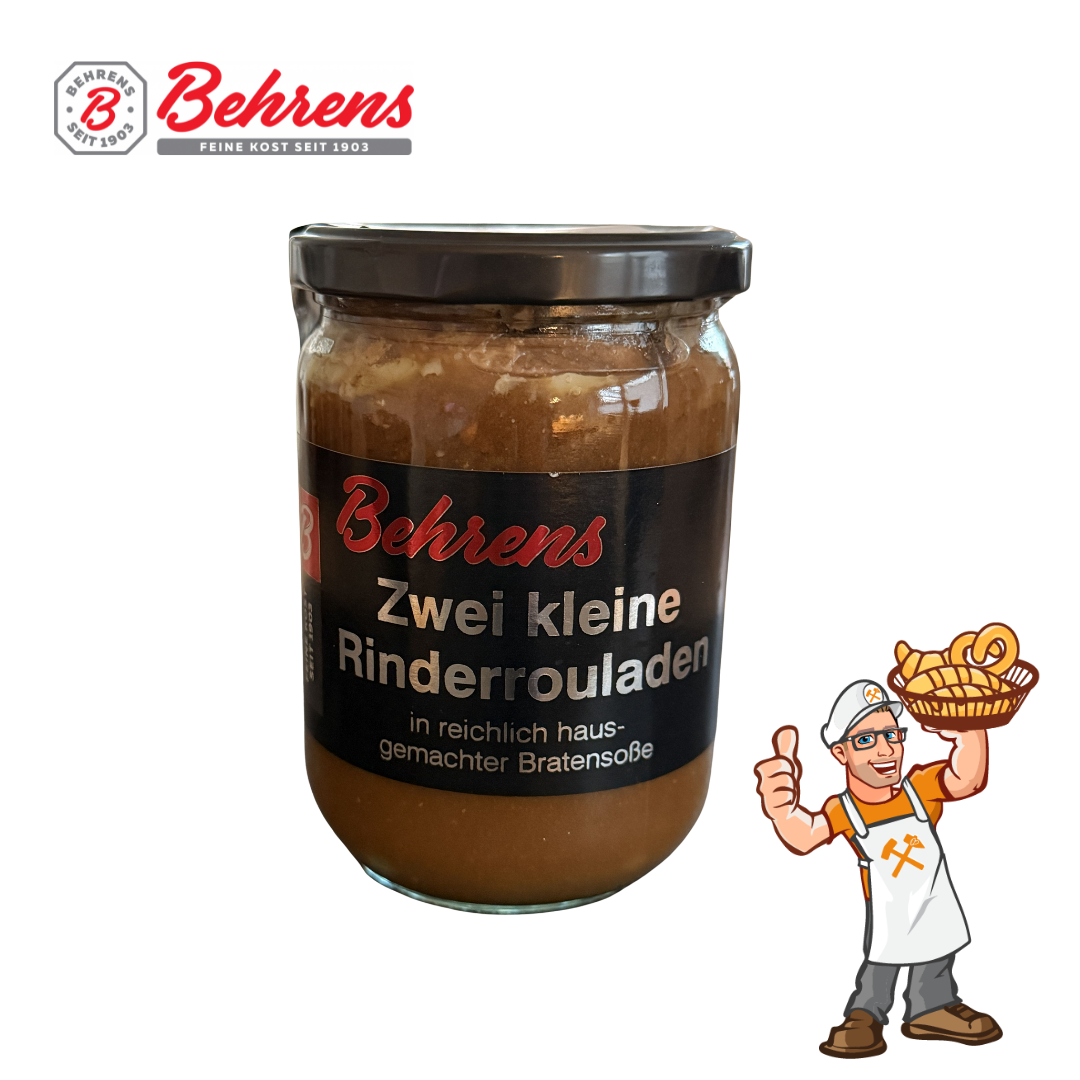 Behrens Rouladen im Glas, 480g (HB)
