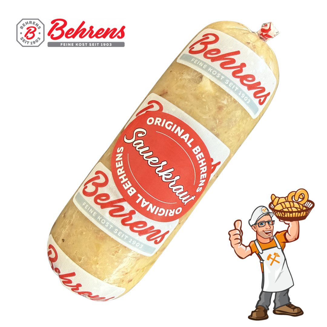 Behrens Schinken-Sauerkraut im Schlauch, 500g (HB)