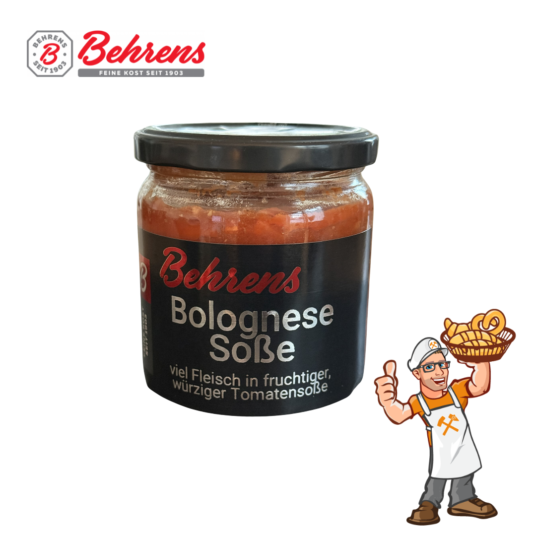 Behrens Bolognese im Glas, 345g (HB)