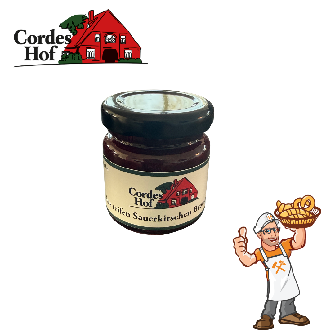 Hof Cordes (HB) – MINI Sauerkirsch Brotaufstrich