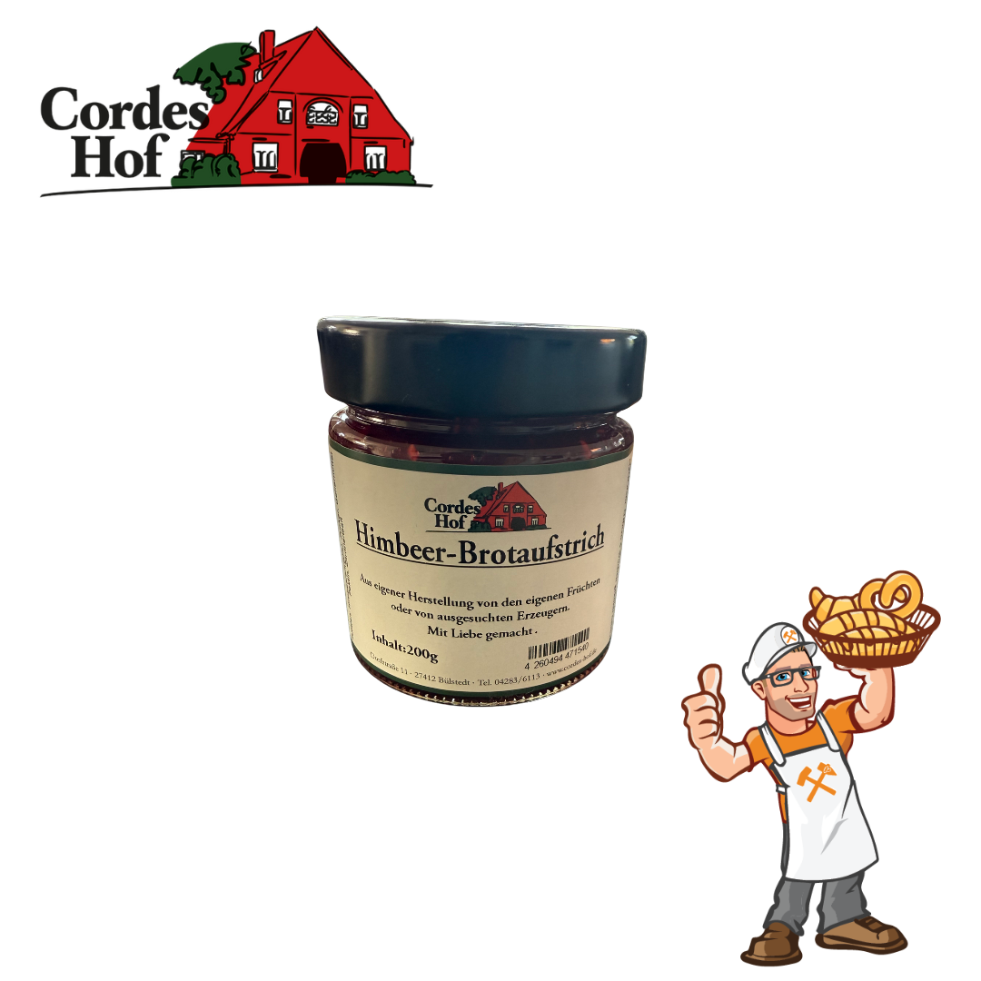 Hof Cordes (OHZ) – Himbeer Brotaufstrich