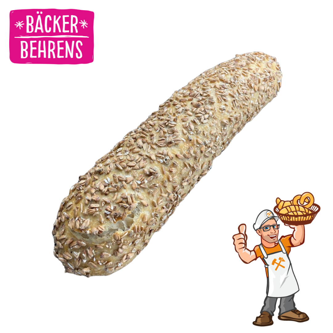 Dinkel-Korn-Baguette-Stange, 300g