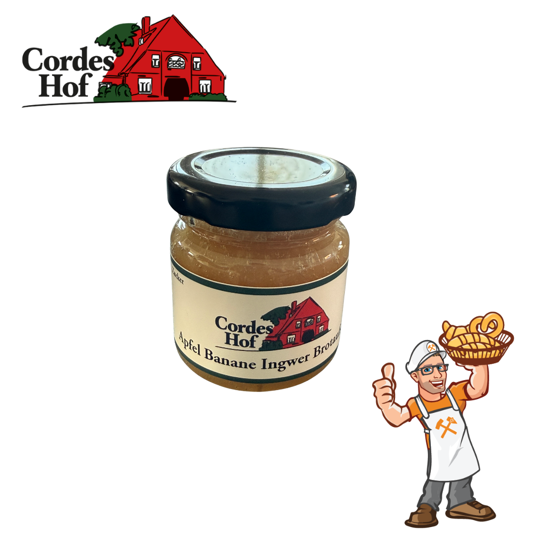 Hof Cordes (OHZ) – MINI Apfel-Banane-Ingwer Brotaufstrich