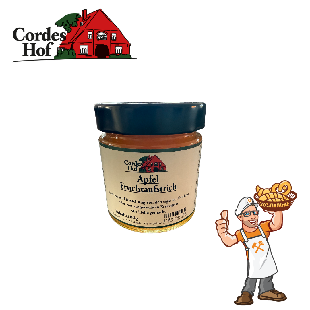 Hof Cordes (OHZ) – Apfel Fruchtaufstrich