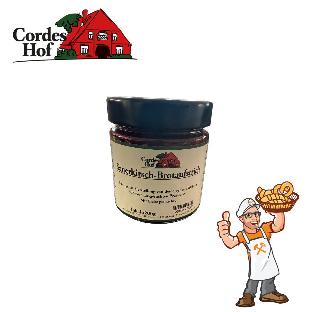 Hof Cordes (OHZ) – Sauerkirsch Brotaufstrich